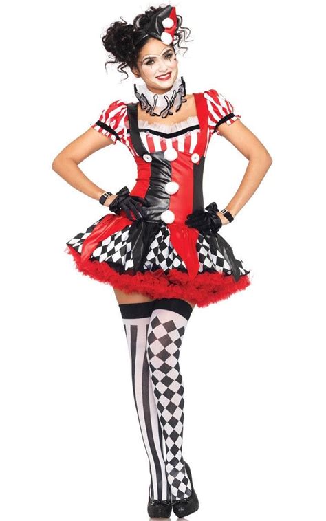 women s sexy circus clown costume women s halloween costumes