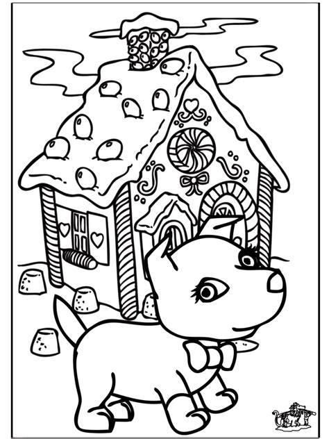 christmas coloring pages   dog coloring home