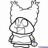 Coloring Pages Chowder Print Dragoart Comments Library Cute sketch template