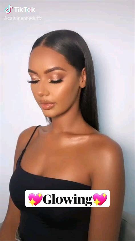 💖glowing💖 the perfect summer makeup look for a bronzed glow and flawless