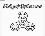 Coloring Fidget Pages Spinner Visit sketch template