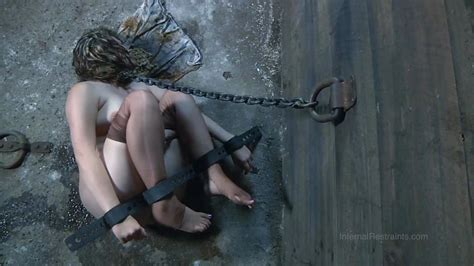 harley ace in chained in the dungeon hd from infernal restraints