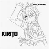 Kirito Kazuto Kirigaya Artline Sao Lineart Kindpng 900px Xcolorings sketch template