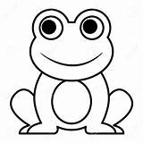 Frog Drawing Coloring Drawings Tadpole Paintingvalley sketch template