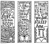Bookmarks Printable Color Kids Reading Coloring Colouring Pages Printables Adult Bookmark Book Print Marks Cute Printablee Number Everyone Patterns Templates sketch template