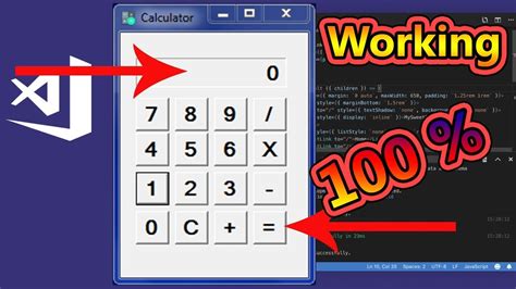 create calculator    visual studio  working youtube