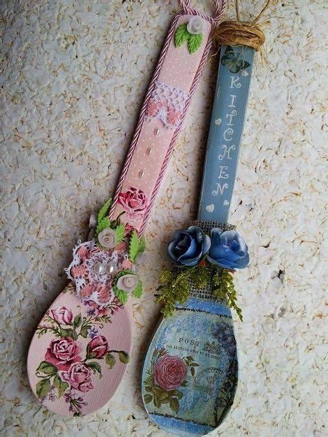 decoupage vintage decoupage diy decoupage vintage wooden spoon crafts