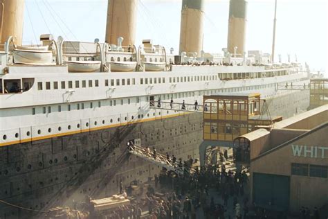 beautiful colorized   life   titanic days   sank popular  rms