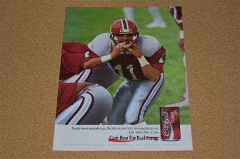 1991 Vintage Print Ad Can T Beat The Real Thing Coca Cola Classic