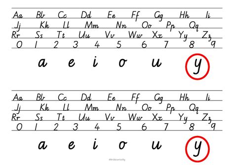 alphabet strips
