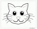 Kitten Getcolorings Eps  Clipartmag Dxf Coloringhome sketch template