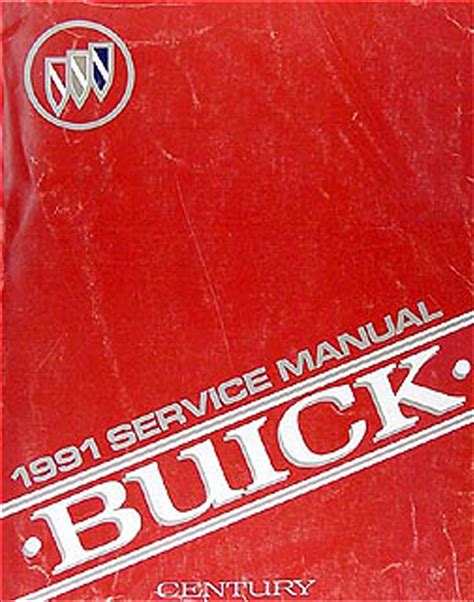 buick century repair shop manual original