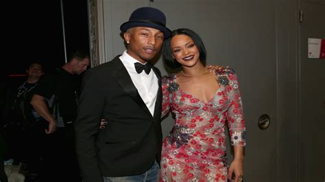 Like Us Pharrell Williams Paused To Drool Over Rihanna S Crop Over