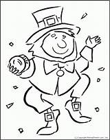 Leprechaun Coloring Pages Girl Color Coin St Coloringkids Makingfriends Kids Patricks Print Popular Coins Coloringhome Pot sketch template