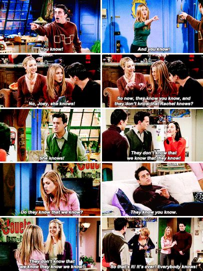 The One Where Everybody Finds Out Friends Moments