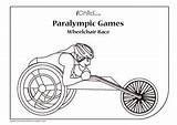 Paralympic Choose Board Olympics Kids sketch template