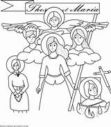 St Arc Joan Coloring Pages sketch template