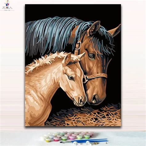 colorful horse head abstract creative horses art pictures drawing