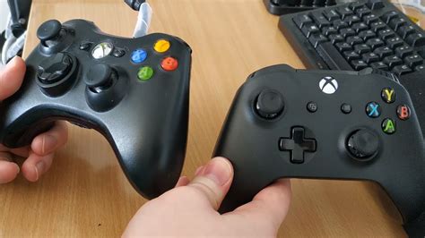 Xbox One Controller Compared To Xbox 360 Controller Youtube