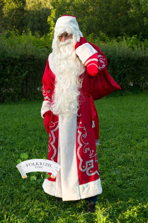 authentic costume ded moroz russian santa claus father frost etsy