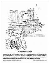 Coloring Park National Arches Joshua Tree Parks Utah Pages Activities Word School Tennis Designlooter Wordsearch Puzzle Crossword Search Arch 16kb sketch template