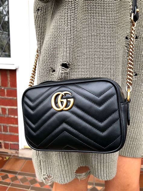 bag review gucci marmont crossbody bag  style count