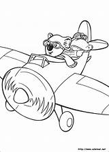 Koala Hermanos Fratelli Avion Coloring4free Freres Koalas Pegar Recortar sketch template