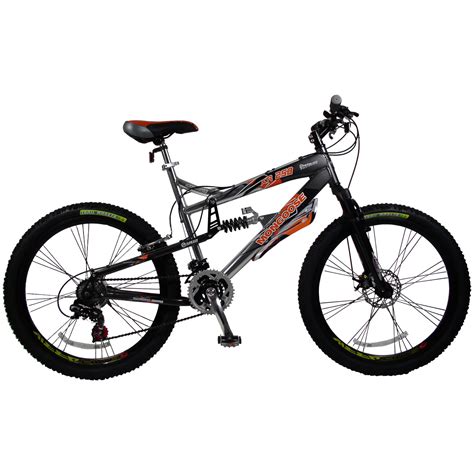 mongoose   mountain bike  ready  hit  trails  sears