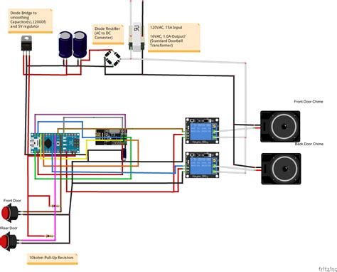 doorbell wiring diagram  chimes wiring diagram pictures