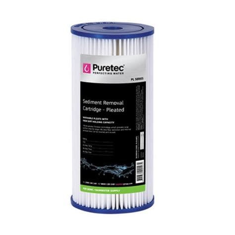 Buy Puretec Pl20mp1 Pleated Sediment Water Filter Cartridges