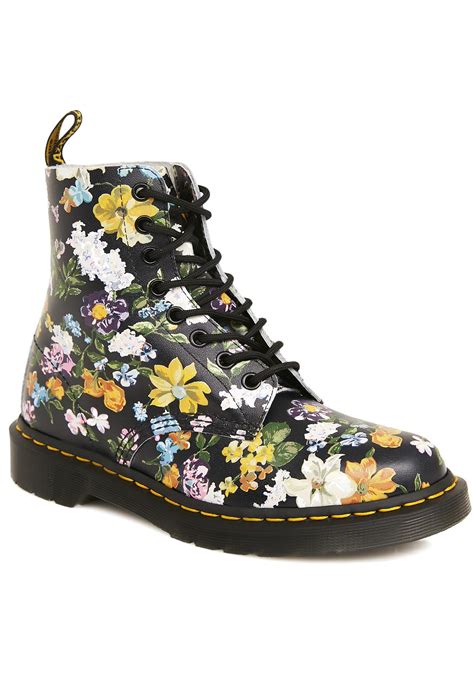 dr martens pascal darcy floral backhand dolls kill