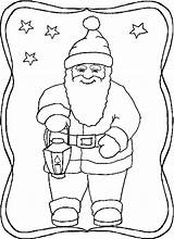 Joulupukki Coloring Christmas Pages Htm Claus Santa sketch template