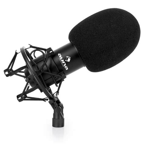 cmb mikrofon set  kondensatormikrofon mikrofonarm pop schutz schwarz