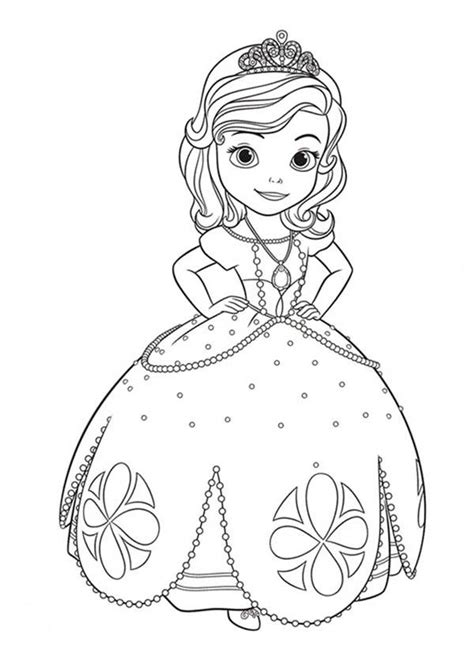 sofia   printable coloring pages