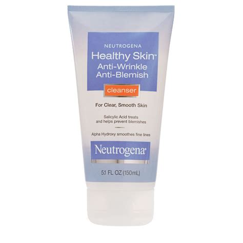 Neutrogena Healthy Skin Anti Wrinkle Anti Blemish Cleanser