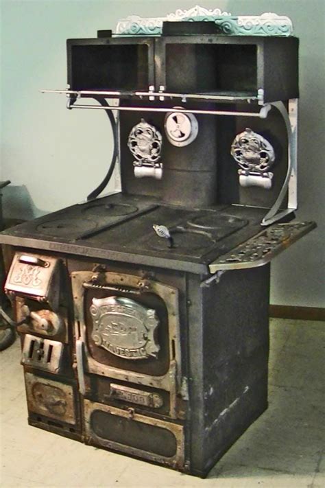 Antique Majestic Wood Burning Cook Stove Antique Poster