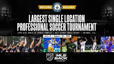 Major League Soccer Breaks Guinness World Record At Disney World