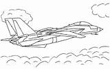 Coloring Jet Fighter Gun Pages Printable 14 Tomcat Aircraft Airplane Kids Airplanes Sketch Book Colouring Drawing Drawings Print Gif Navy sketch template