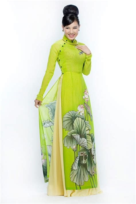 Si Hoang Design Ao Dai Traditional Vietnamese Dress