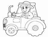 Tractor Coloring Pages Plow Snow Simple Print Farmall John Printable Deere Wagon Color Getcolorings sketch template