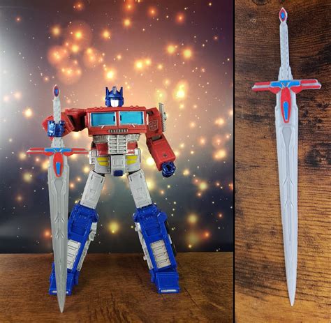 optimus prime upgrade kit sword transformers kingdom earthrise etsy