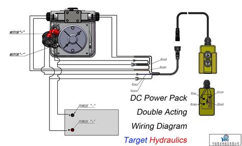electric hydraulic pump  wiring diagram wiring diagram