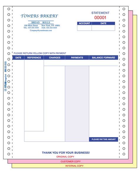 continuous forms fast turnaround business forms