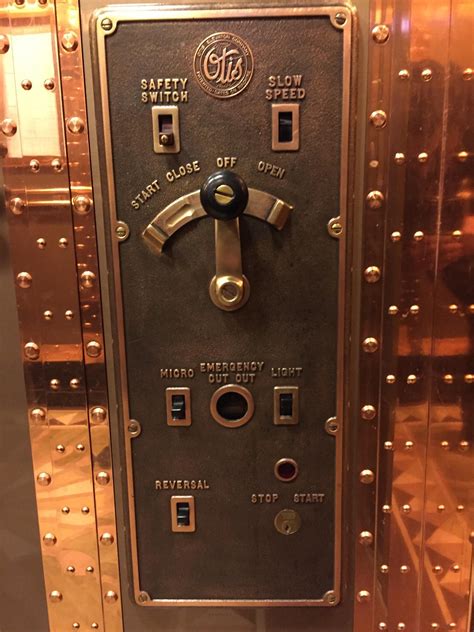 elevator controls  manual