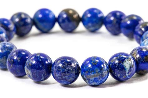lapis lazuli bracelet  mm  mm  mm crystal dreams world
