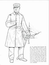 Coloring Civil War Soldier Captain Pages Getcolorings Getdrawings sketch template