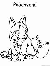 Coloring4free Poochyena sketch template