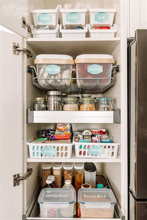 small pantry organization ideas  diy mommy