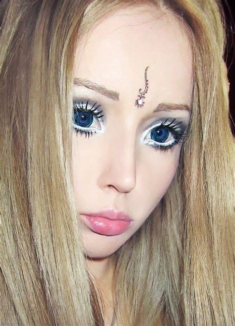 valeria lukyanova barbie girl barbie dolls nostril hoop ring nose