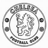 Coloring Pages Soccer Logo Chelsea Logos Barcelona Madrid Real Manchester United Print Fc Cleats Football Usa Arsenal Team Colouring Drawing sketch template